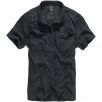 Camisa Brandit Roadstar en negro / azul 1