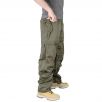 Pantalones de estilo cargo Surplus Infantry en verde oliva 4
