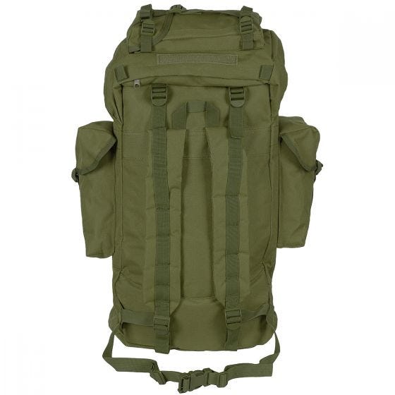 Mochila MFH German Army de 65 L en verde oliva