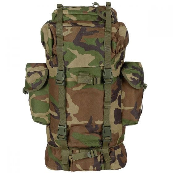 Mochila MFH German Army de 65 L en Woodland