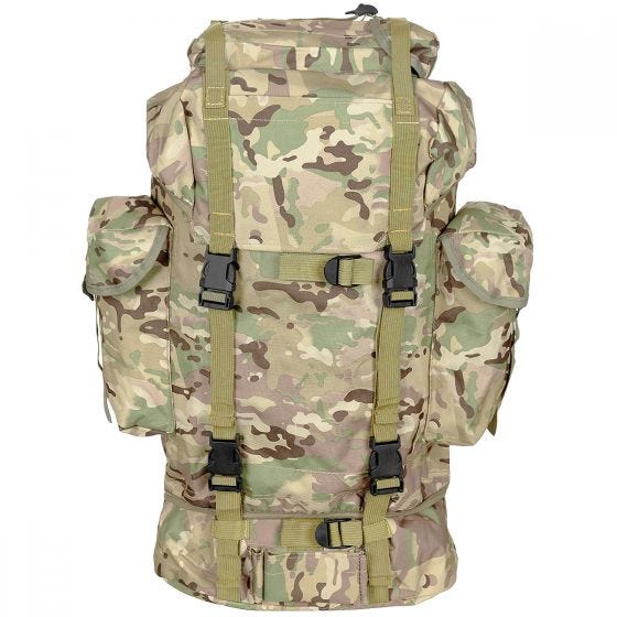 Mochila MFH German Army de 65 L en Operation Camo