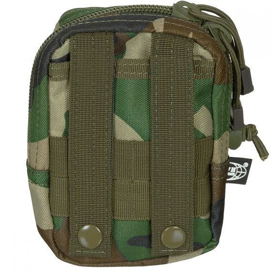 Bolsa multiusos MFH con sistema MOLLE en Woodland