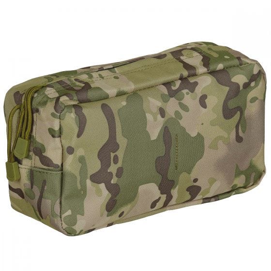 Bolsa multiusos MFH de tamaño grande con sistema MOLLE en Operation Camo