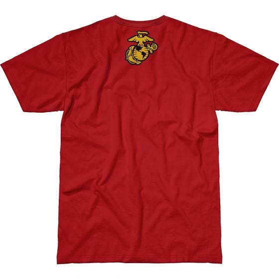 Camiseta 7.62 Design USMC Warriors en Scarlet