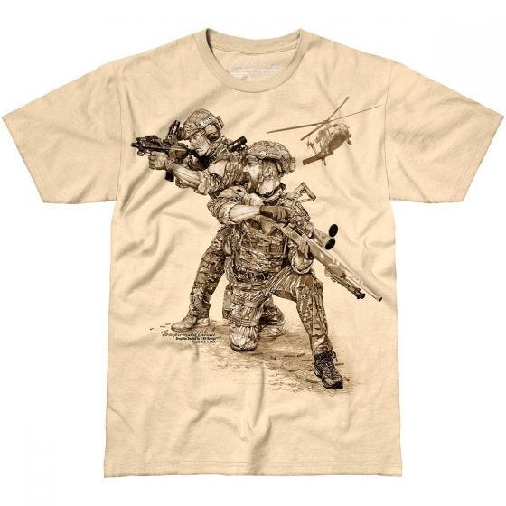 Camiseta 7.62 Design Compromised Extract en Sand