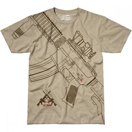 Camiseta 7.62 Design Get Some en Sand