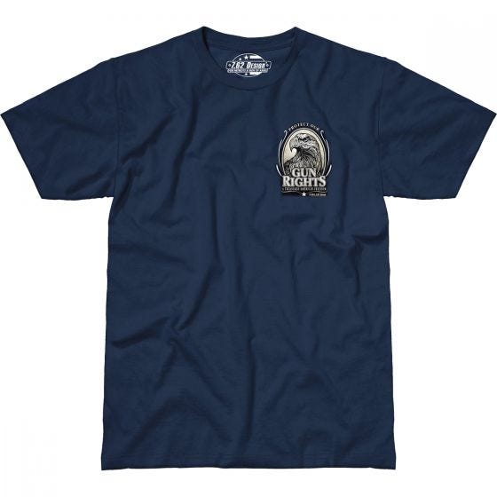 Camiseta 7.62 Design Gun Rights en Navy Blue