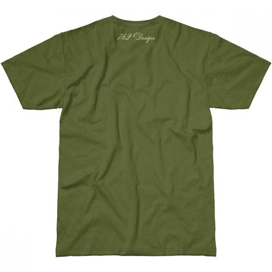 Camiseta 7.62 Design Lightning's Hand en Military Green