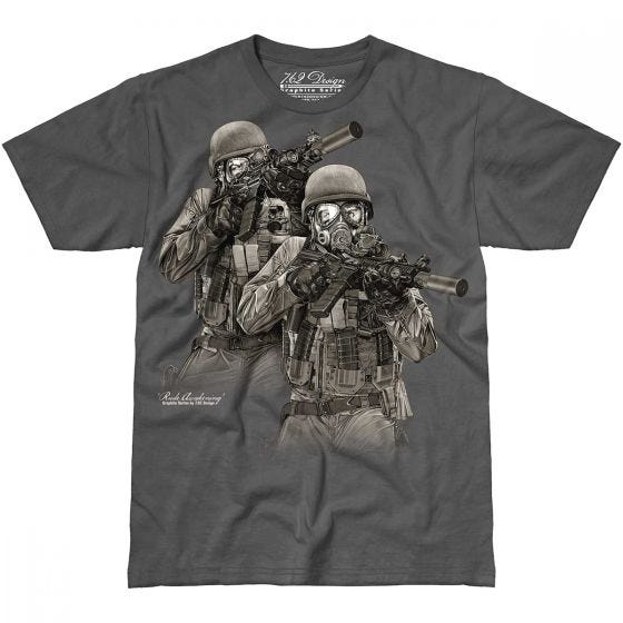 Camiseta 7.62 Design Rude Awakening en Charcoal