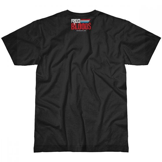 Camiseta 7.62 Design Red Bloods Battle Spade en negro