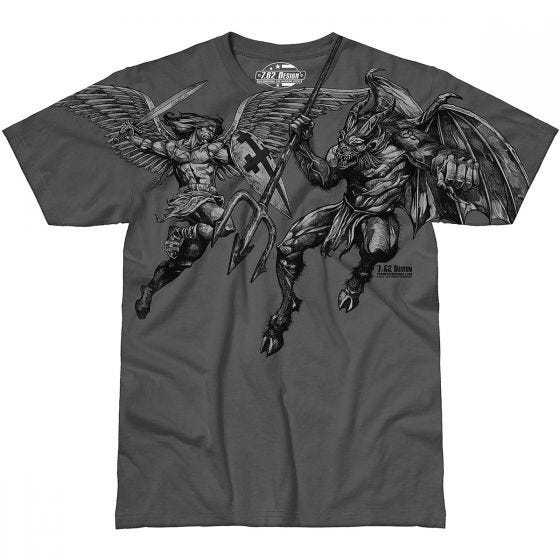 Camiseta 7.62 Design St. Michael Vengeance en Charcoal