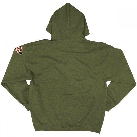 Sudadera con capucha 7.62 Design Warfighters en Heather Green