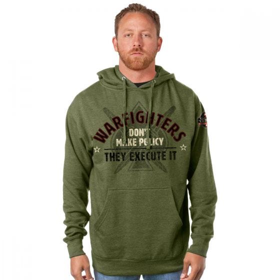 Sudadera con capucha 7.62 Design Warfighters en Heather Green