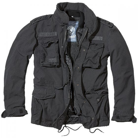 Chaqueta Brandit M-65 Giant en negro