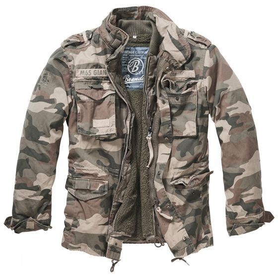 Chaqueta Brandit M-65 Giant en Light Woodland