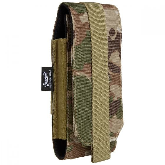 Funda para teléfonos grandes Brandit MOLLE - Tactical Camo