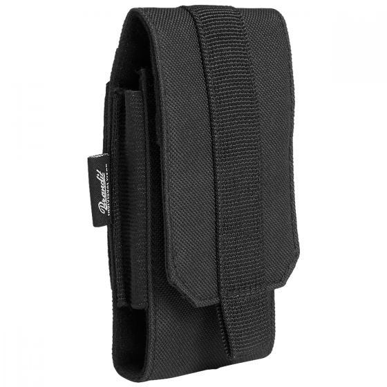 Funda para teléfono mediana Brandit MOLLE - Negro