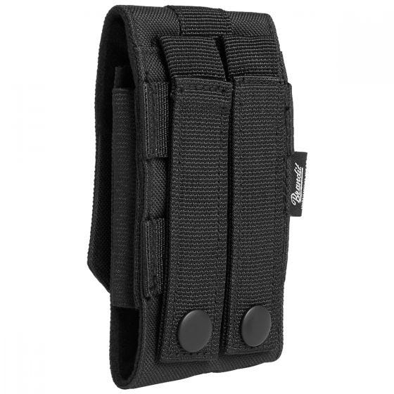 Funda para teléfono mediana Brandit MOLLE - Negro