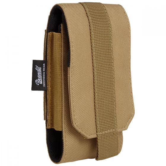 Funda para teléfono mediana Brandit MOLLE - Camel