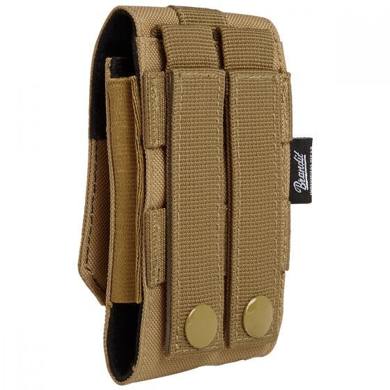 Funda para teléfono mediana Brandit MOLLE - Camel