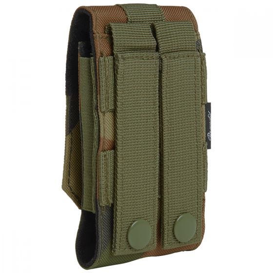 Funda para teléfono mediana Brandit MOLLE - Woodland