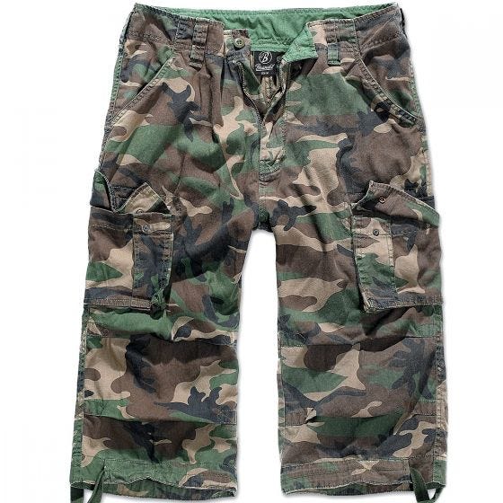 Pantalones piratas Brandit Urban Legend en Woodland