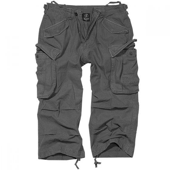 Pantalones pirata Brandit Industry Vintage en Anthracite