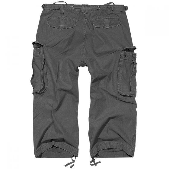 Pantalones pirata Brandit Industry Vintage en Anthracite