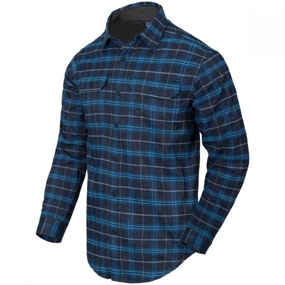 Helikon GreyMan Shirt Blue Stonework Plaid