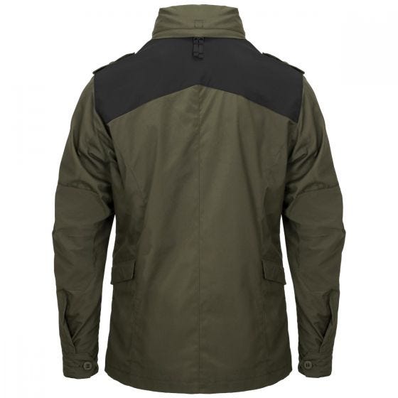 Chaqueta Helikon Covert M-65 - Taiga Green / Negro