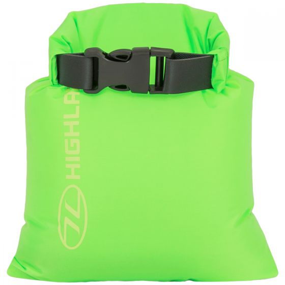 Bolsa estanca pequeña Highlander X-light 1 L - Lime Green