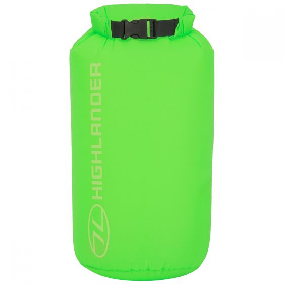 Funda impermeable Highlander X-Light de 8 litros en Lime Green