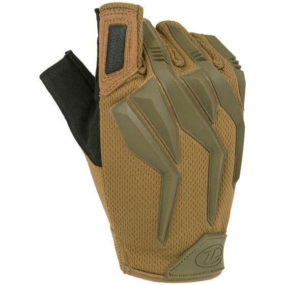 Guantes sin dedos Highlander Raptor - Coyote Tan