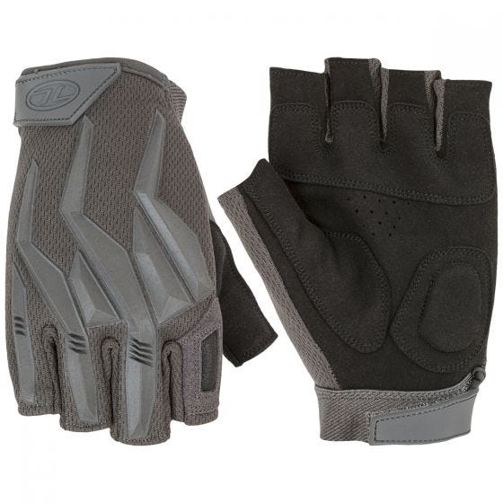 Guantes sin dedos Highlander Raptor - Gris