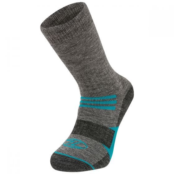 Calcetines Highlander X-plorer Lana merina - Gris