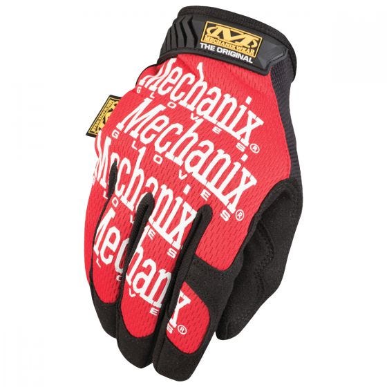 Guantes Mechanix Wear The Original en Rojo