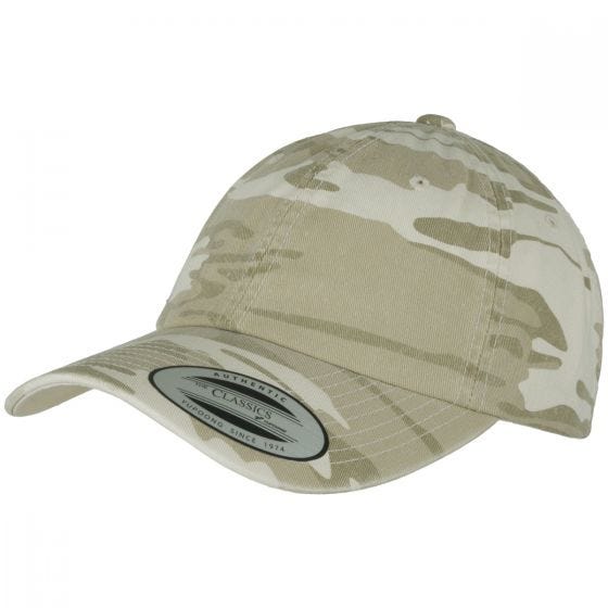 YP Low Profile Camo Washed Cap Sandstorm