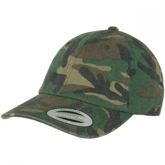 Gorra YP Low Profile Camo Washed - Woodland