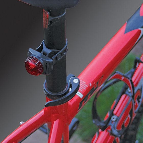 Luz LED para bicicleta Adventure Lights Guardian en rojo