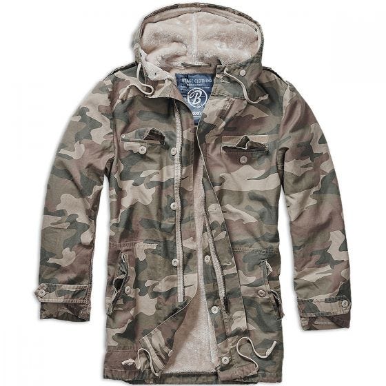 Parka Brandit BW en Light Woodland