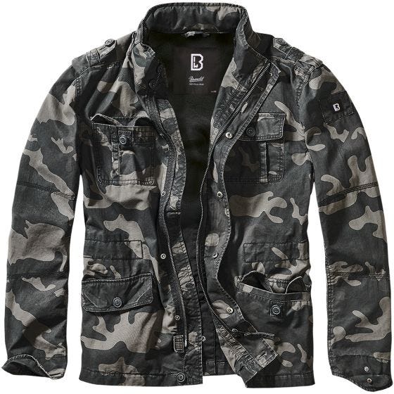 Chaqueta Brandit Britannia en Dark Camo