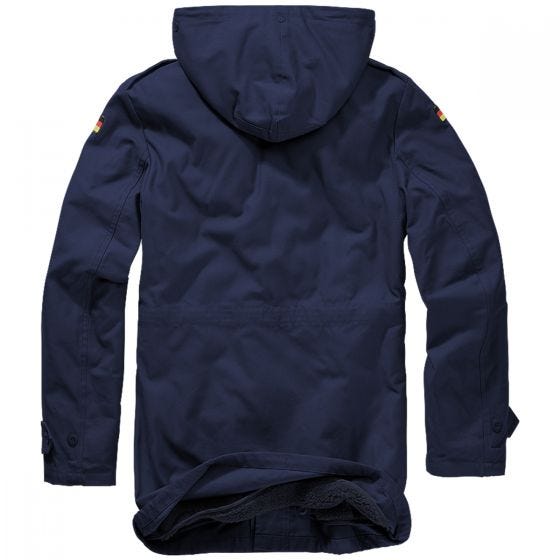 Parka con banderas Brandit BW - Navy