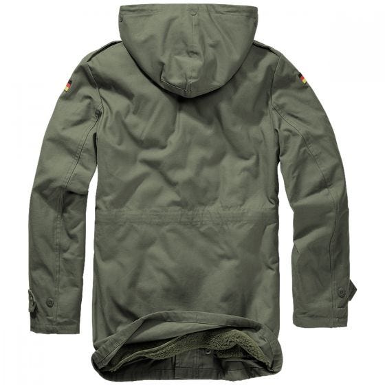 Parka con banderas Brandit BW - Oliva