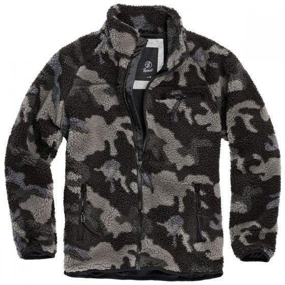 Brandit Teddyfleece Jacket Dark Camo