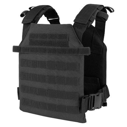 Chaleco portaplacas ligero Condor Sentry en negro