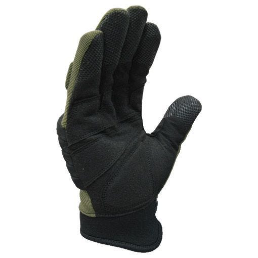 Guantes con nudillos acolchados Condor Stryker en salvia y negro