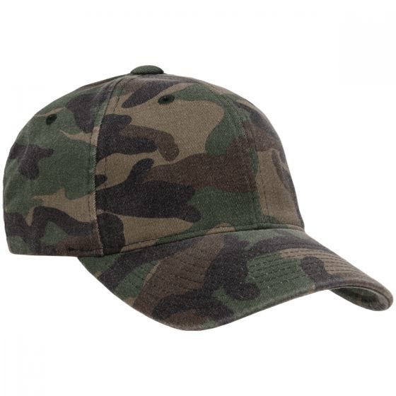 Gorra Flexfit Garment Washed Camo - Woodland