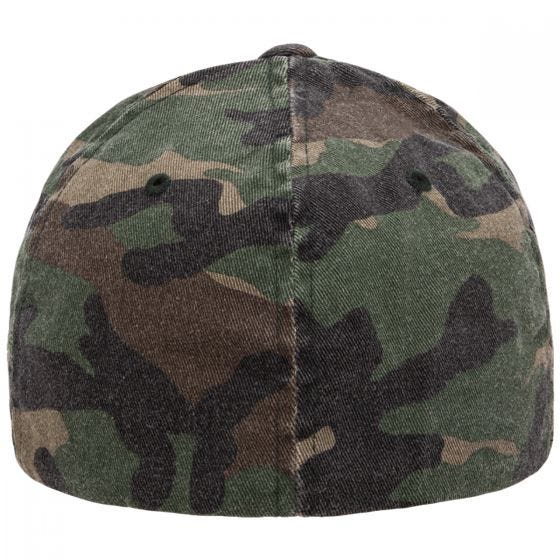 Gorra Flexfit Garment Washed Camo - Woodland