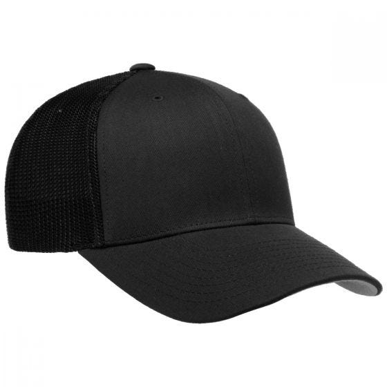 Gorra Flexfit Mesh Trucker Cap - Negro