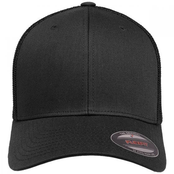 Gorra Flexfit Mesh Trucker Cap - Negro